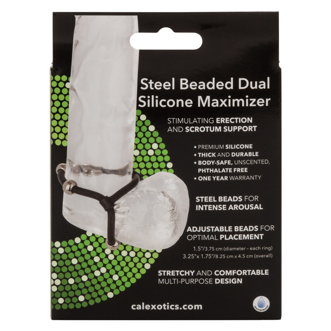 Steel Beaded Dual Silicone Maximizer