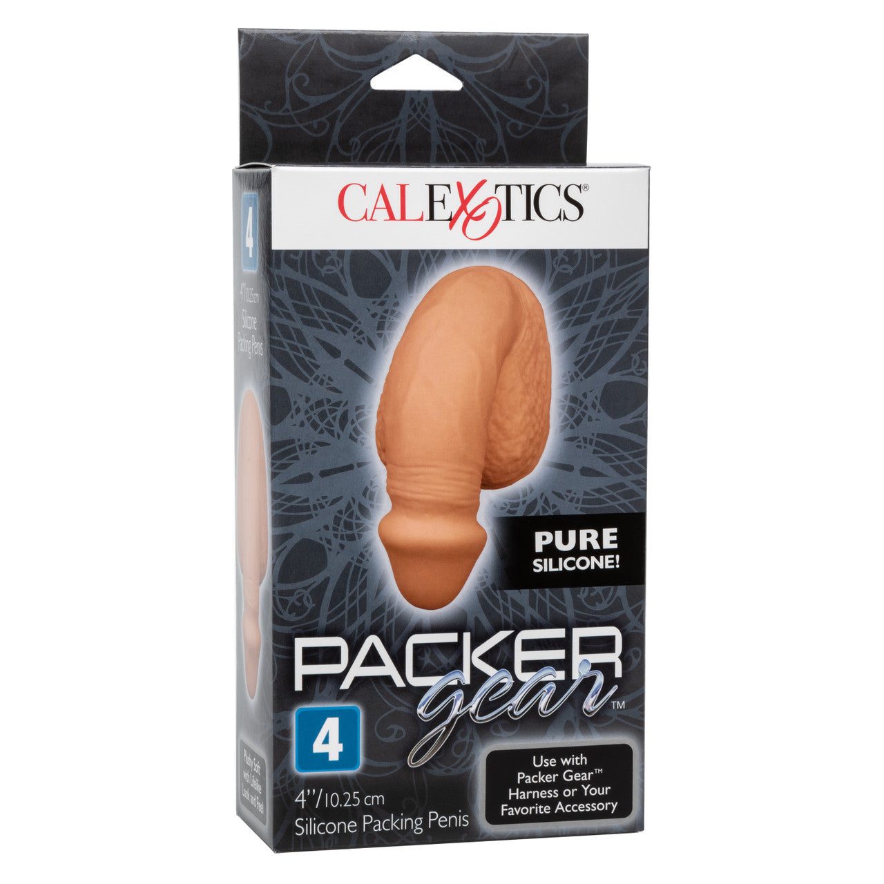 Packer Gear 4" Silicone Packing Penis - Tan