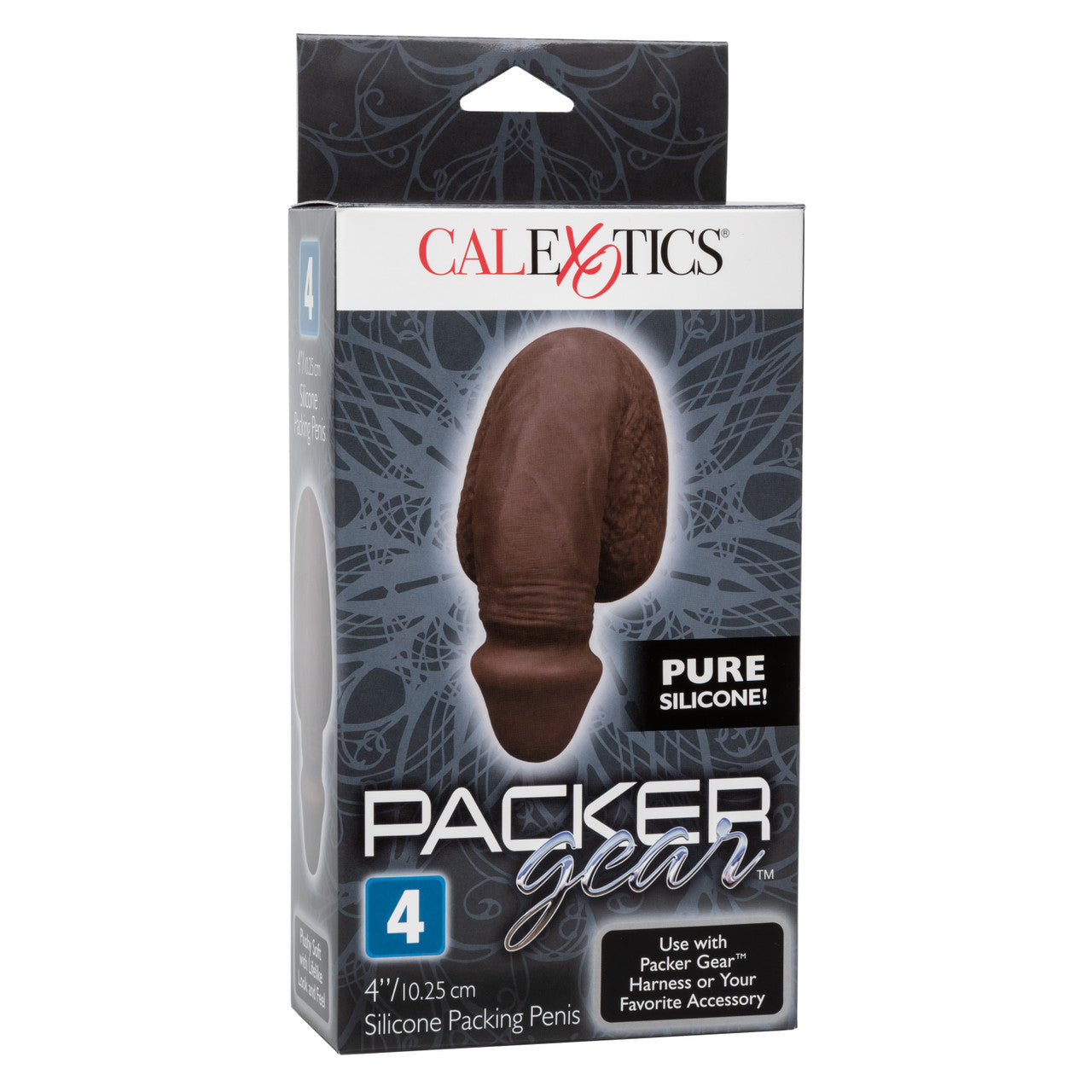 Packer Gear 4" Silicone Packing Penis - Black