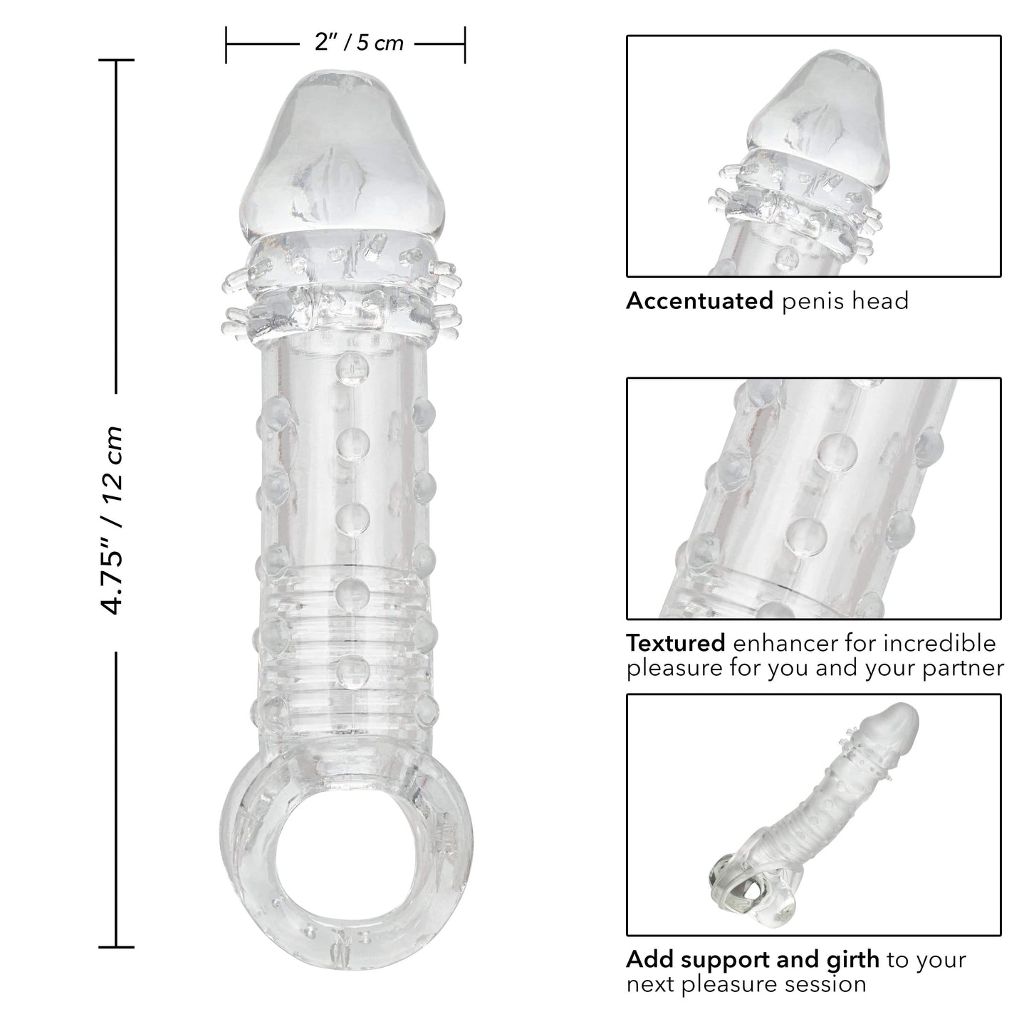 Ultimate Stud Extender - Clear - Thorn & Feather