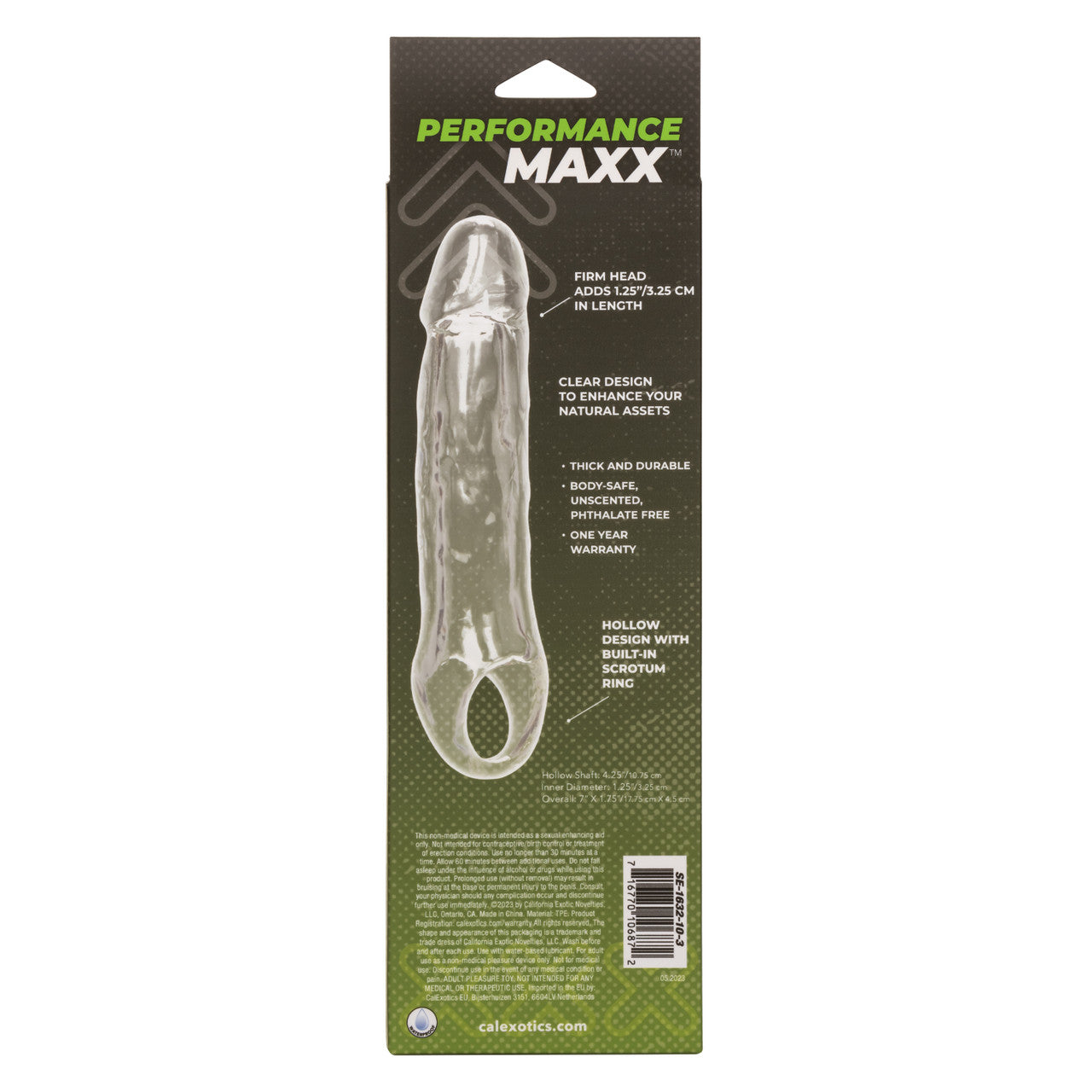 Performance Maxx Clear Extension 5.5" - Thorn & Feather