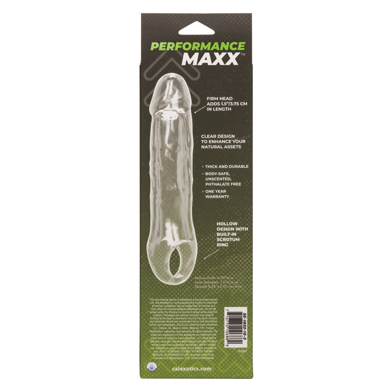 Performance Maxx Clear Extension 6.5" - Thorn & Feather