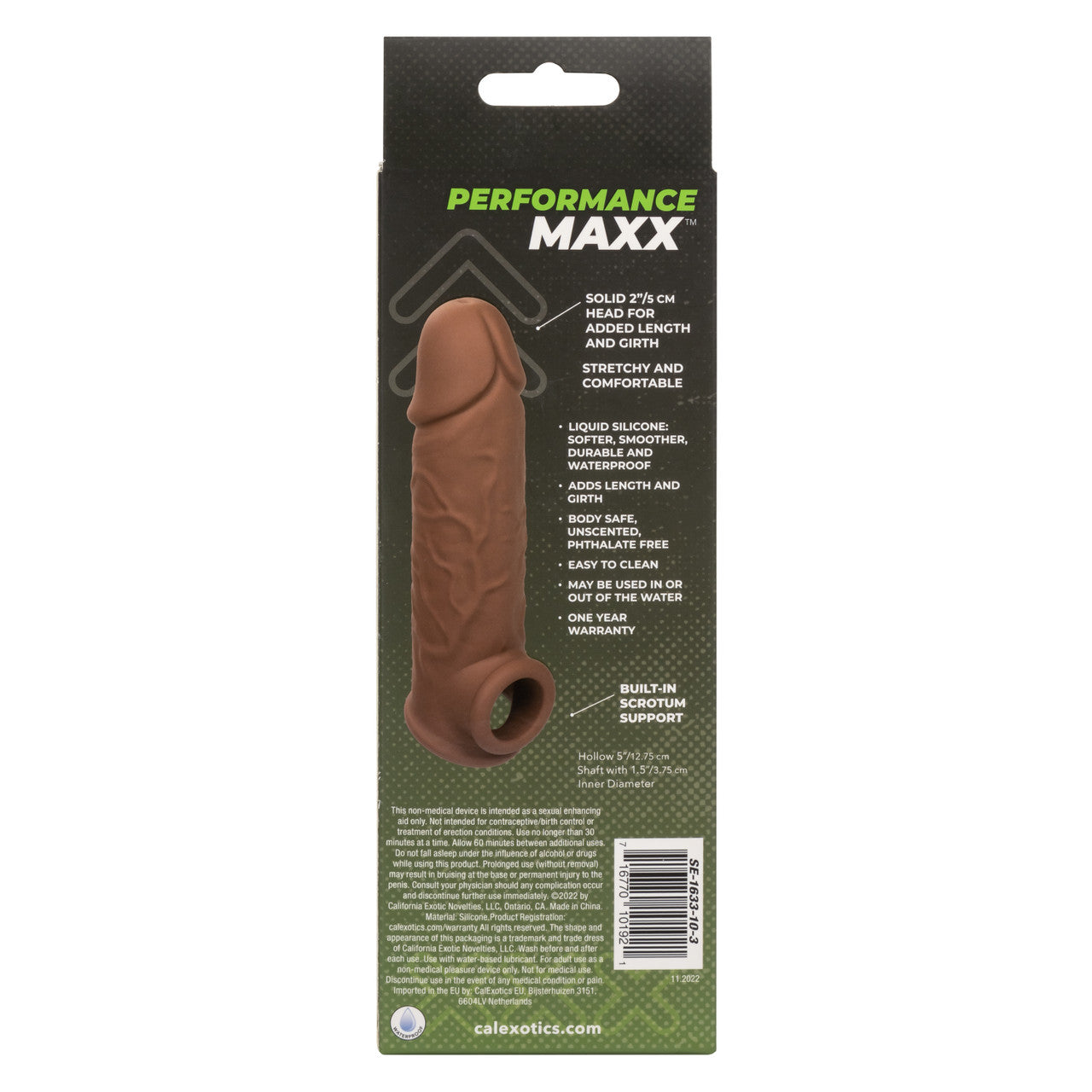 Performance Maxx Life-Like Extension 7" - Brown