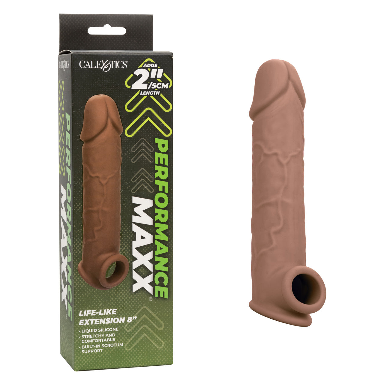 Performance Maxx Life-Like Extension 8" - Brown