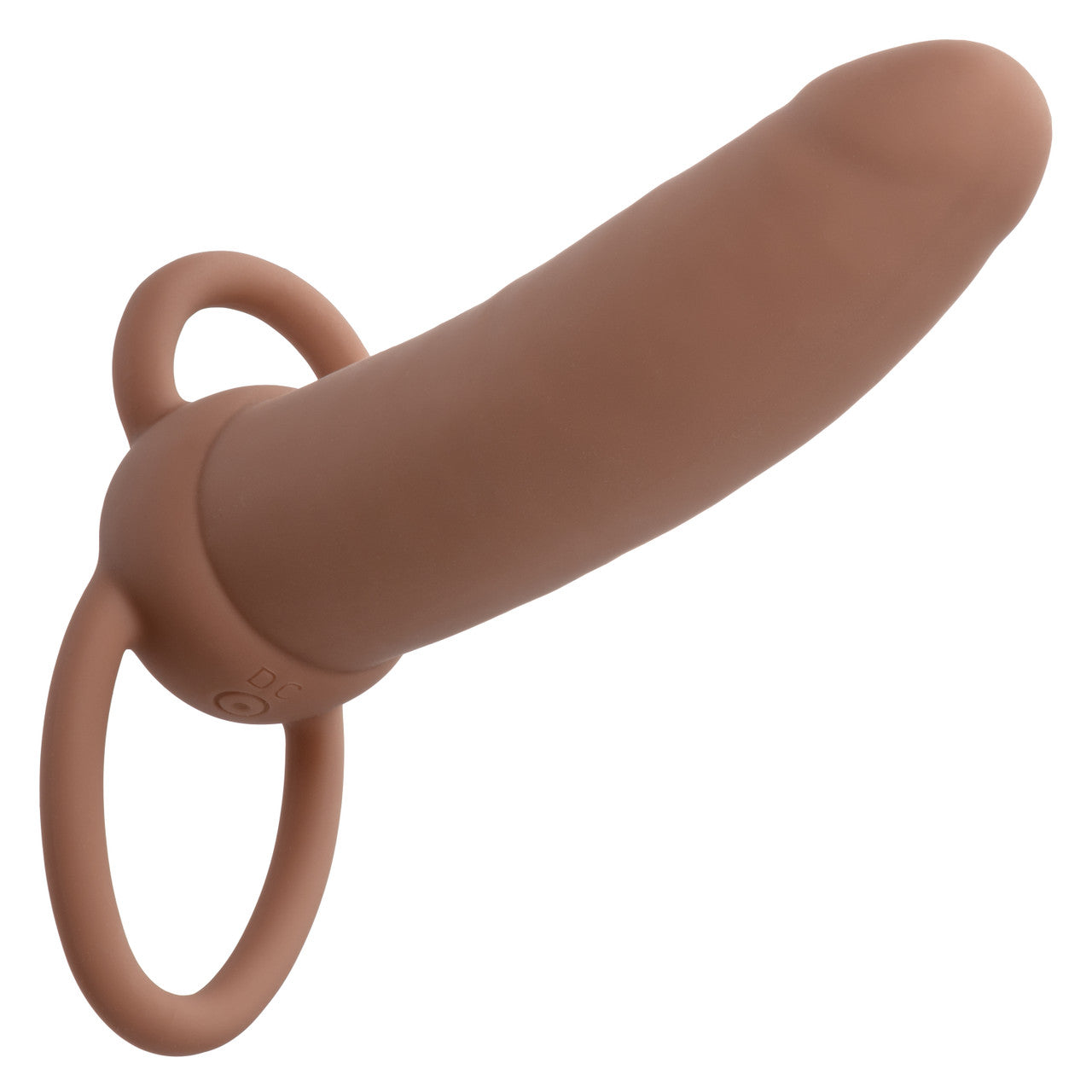 Rechargeable Thick Dual Penetrator - Brown