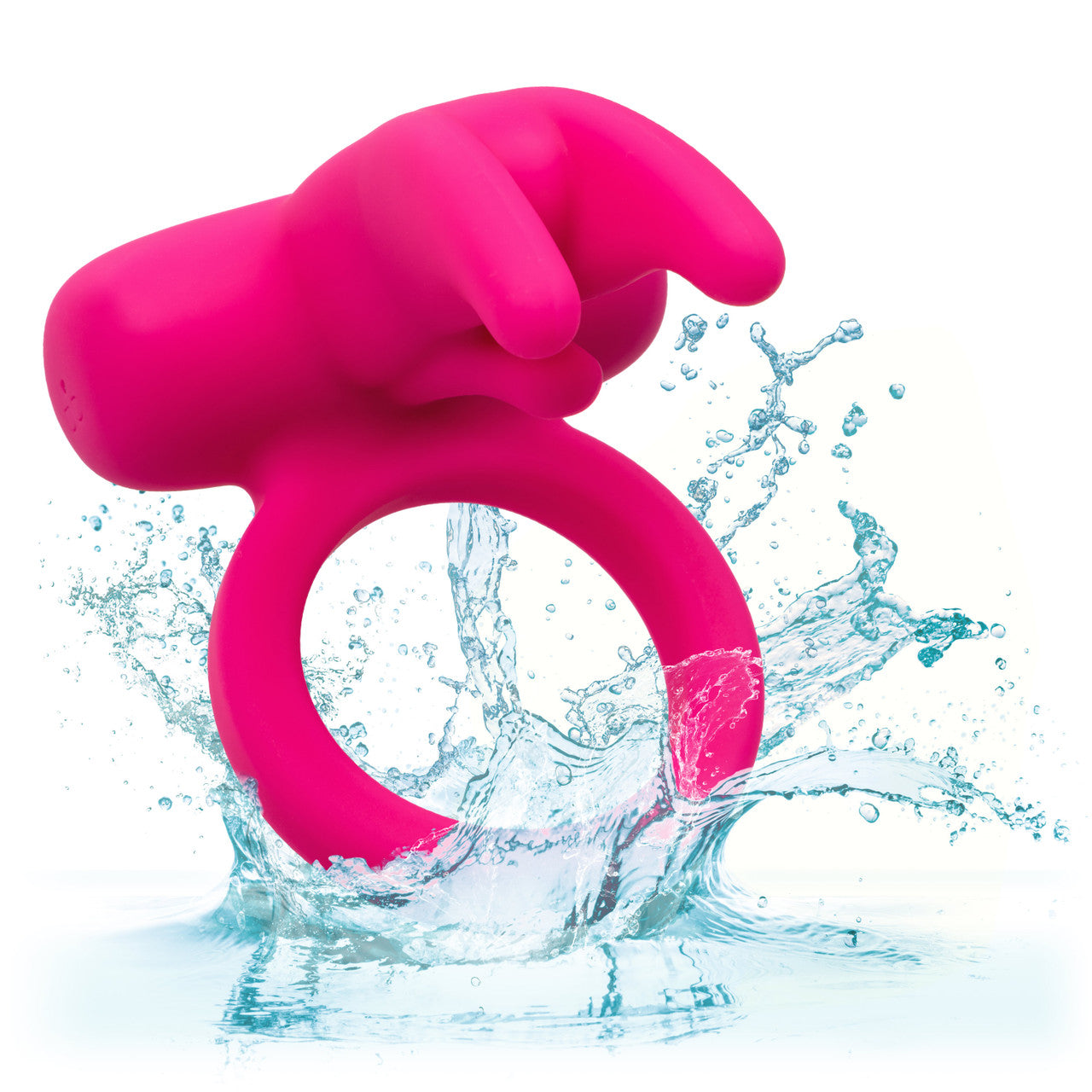 Silicone Rechargeable Triple Clit Flicker Cock Ring