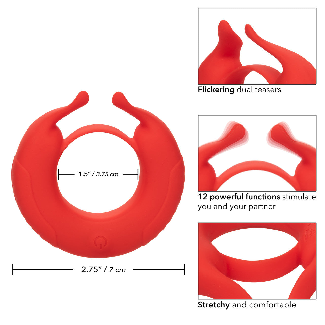 Silicone Rechargeable Taurus Enhancer - Thorn & Feather