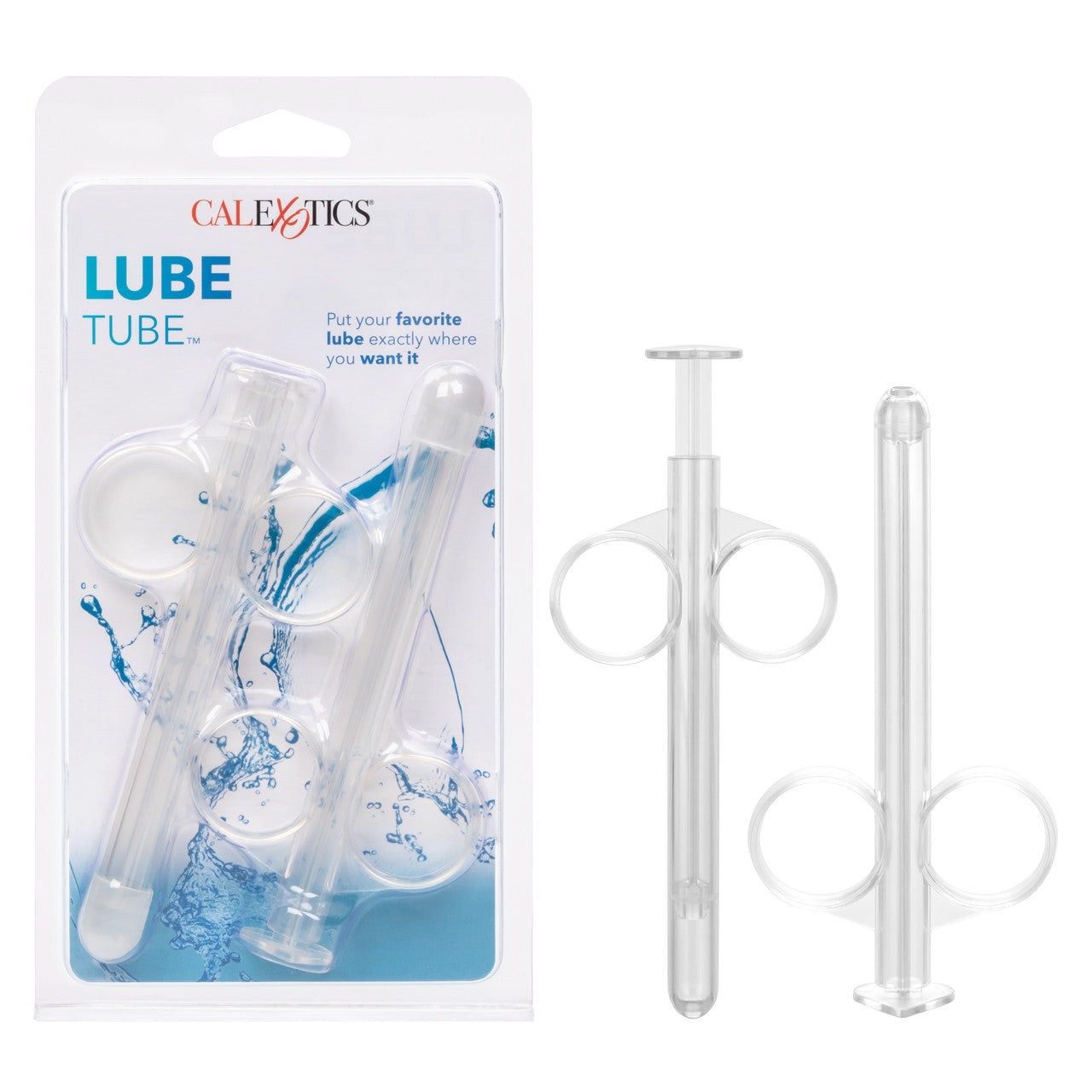 Lube Tube Applicator 2 Pack - Clear - Thorn & Feather