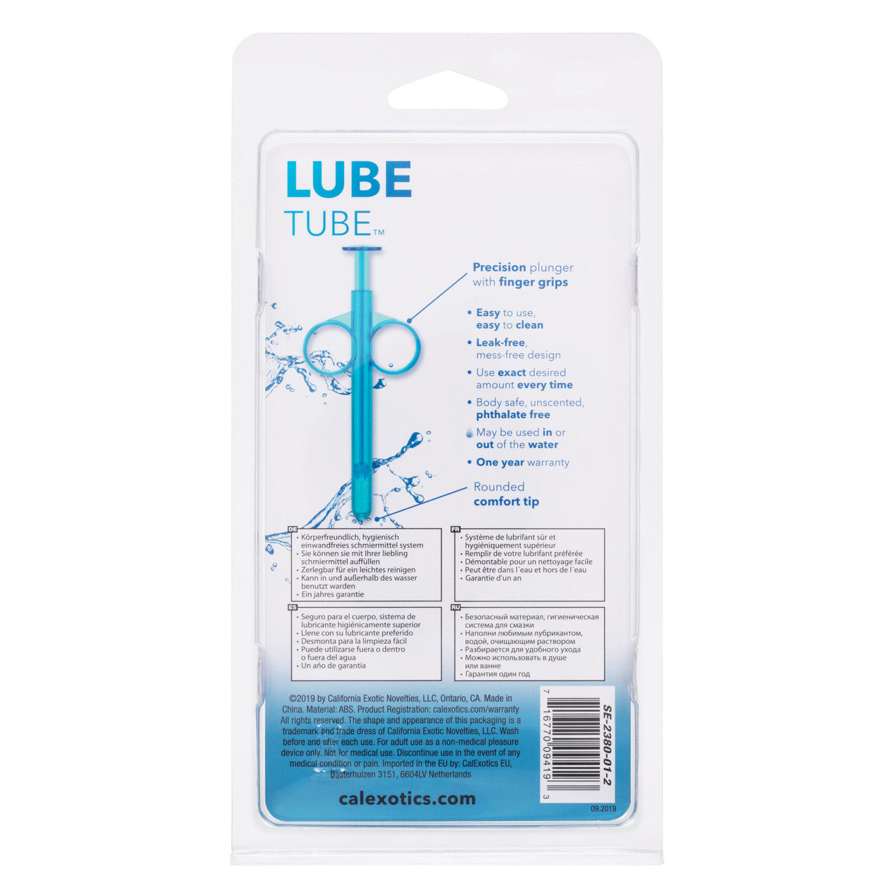 Lube Tube Applicator 2 Pack - Blue - Thorn & Feather