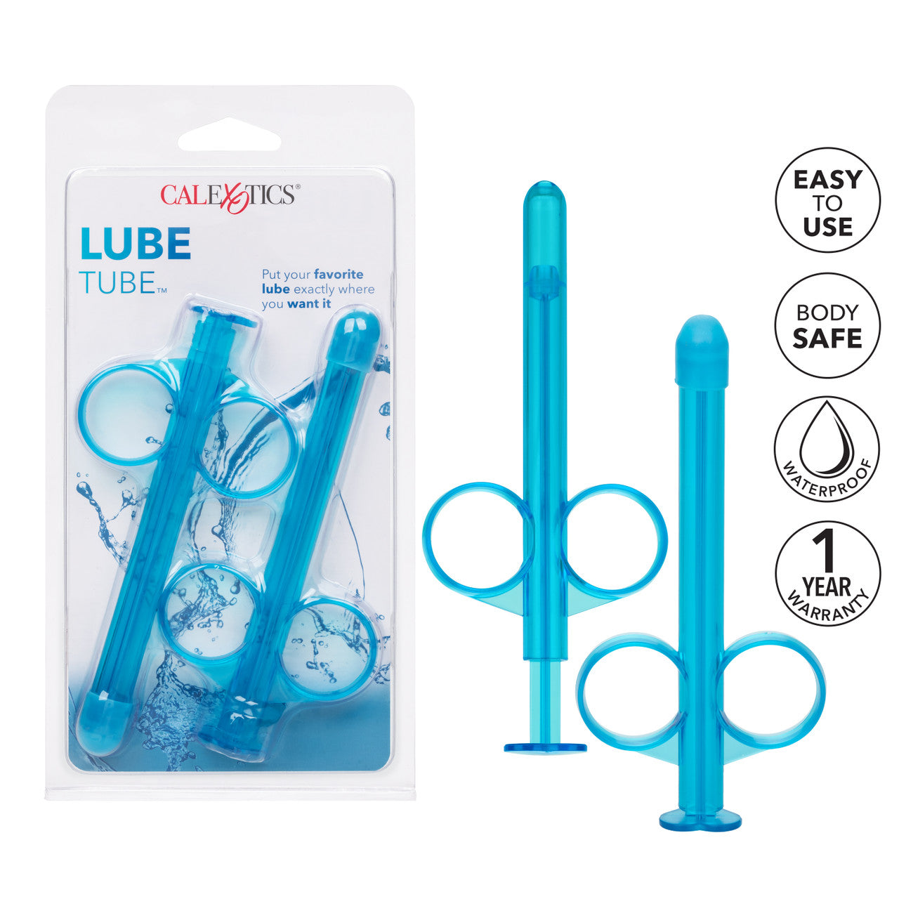 Lube Tube Applicator 2 Pack - Blue - Thorn & Feather