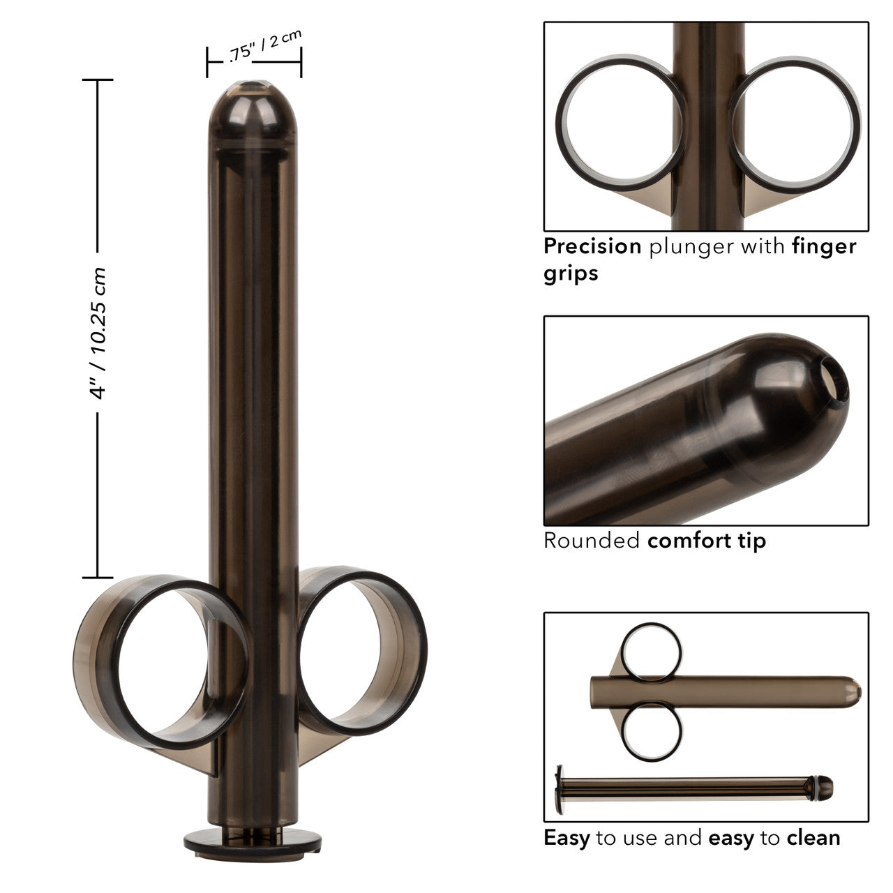 XL Lube Tube Applicator - Smoke - Thorn & Feather