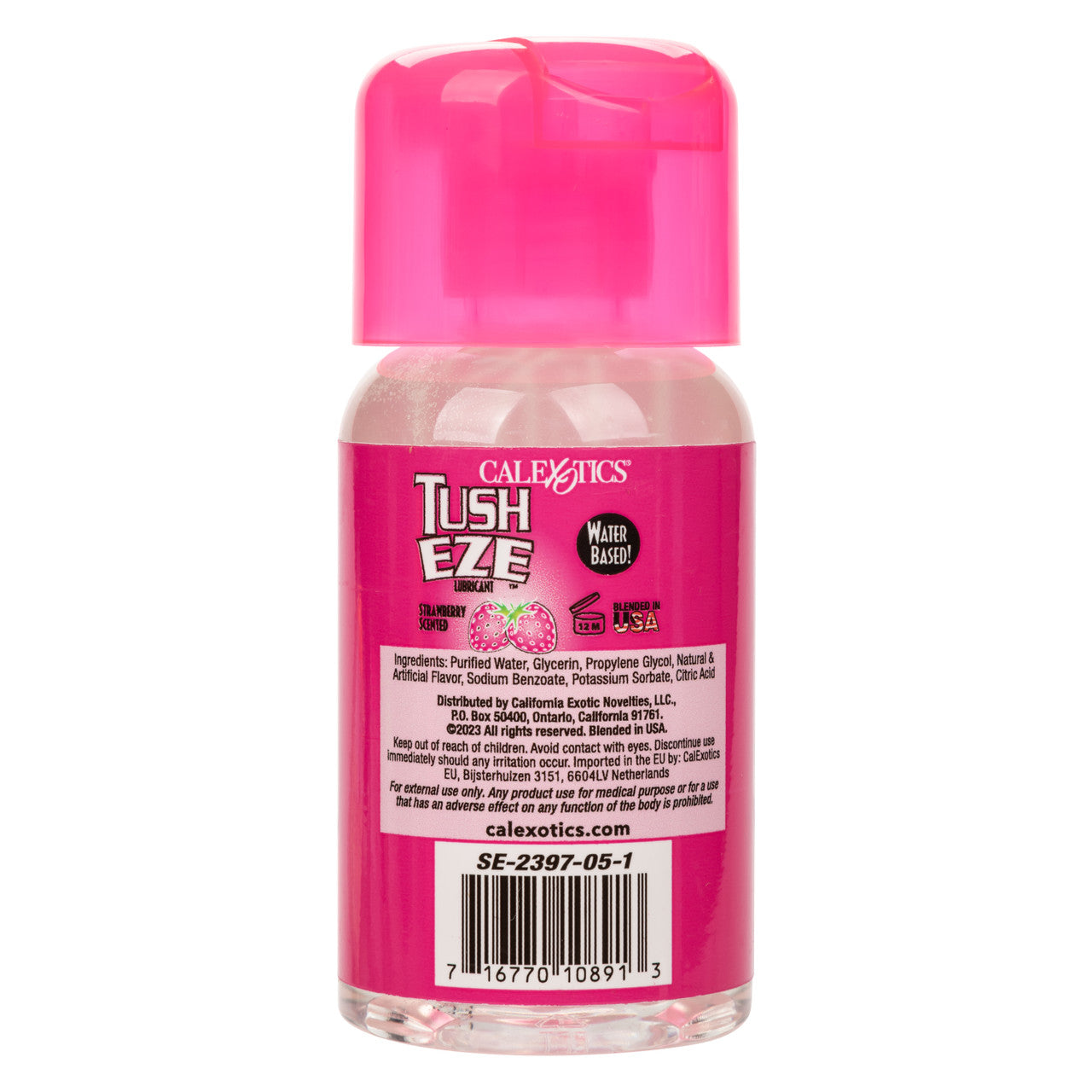 CalExotics Tush Eze Lubricant - Strawberry