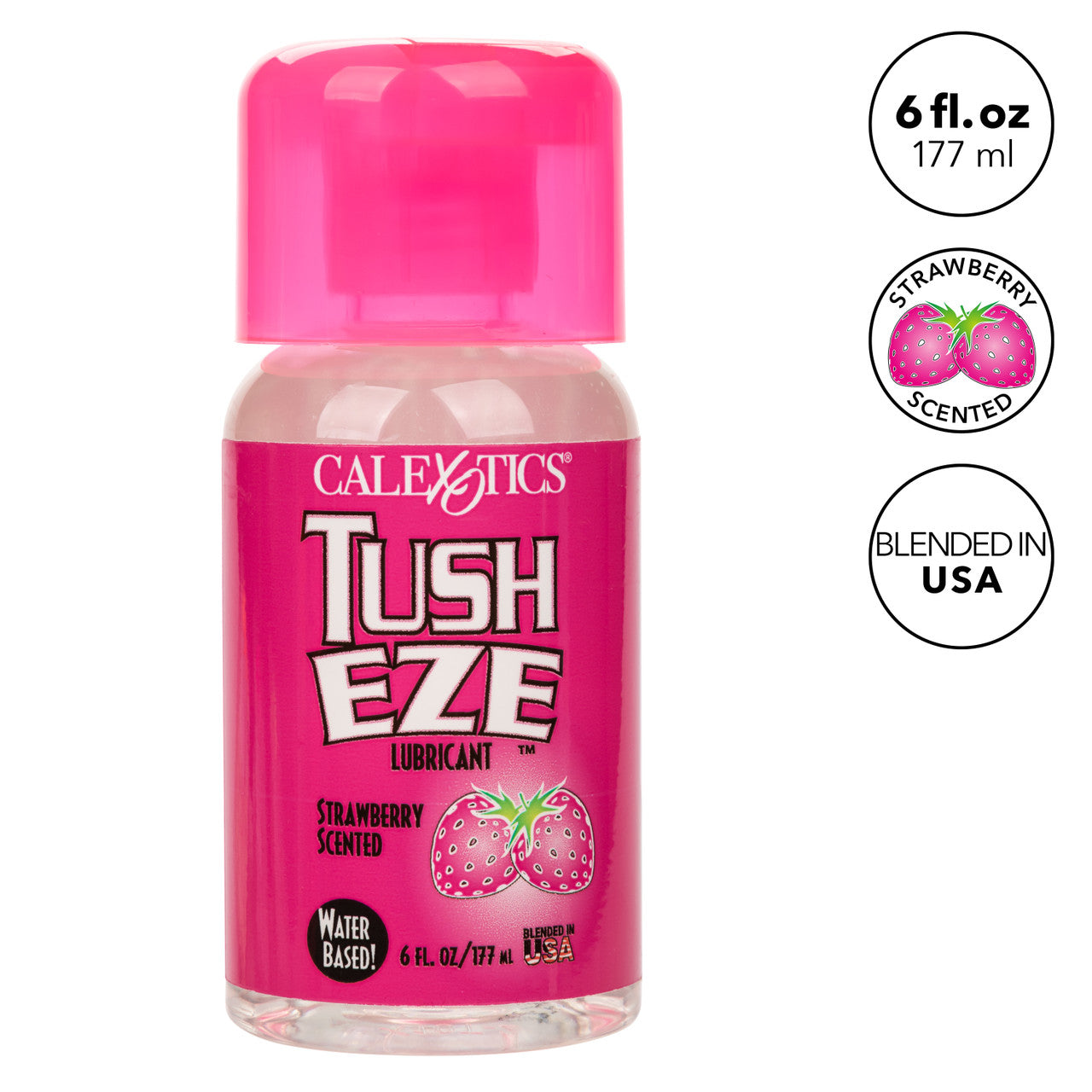 CalExotics Tush Eze Lubricant - Strawberry