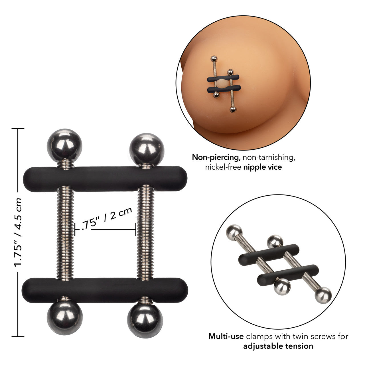 Nipple Grips Power Grip Crossbar Nipple Vices