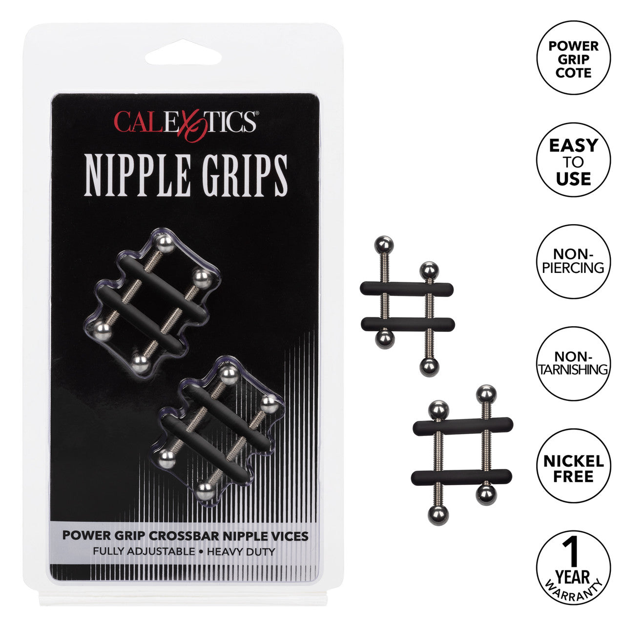 Nipple Grips Power Grip Crossbar Nipple Vices