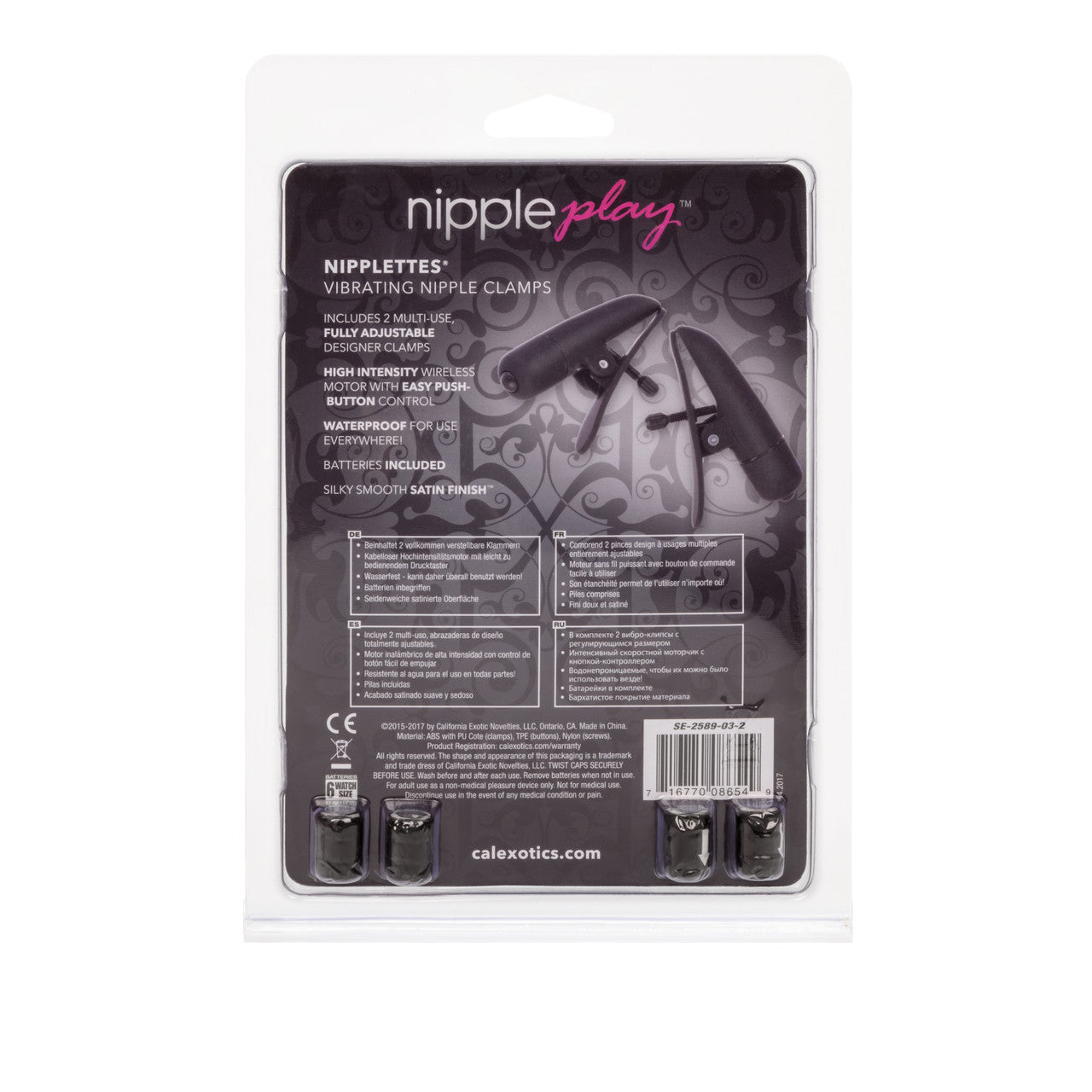 Nipple Play Nipplettes - Black