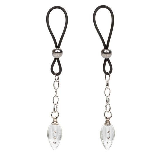 Non-Piercing Nipple Jewelry Crystal Teardrop