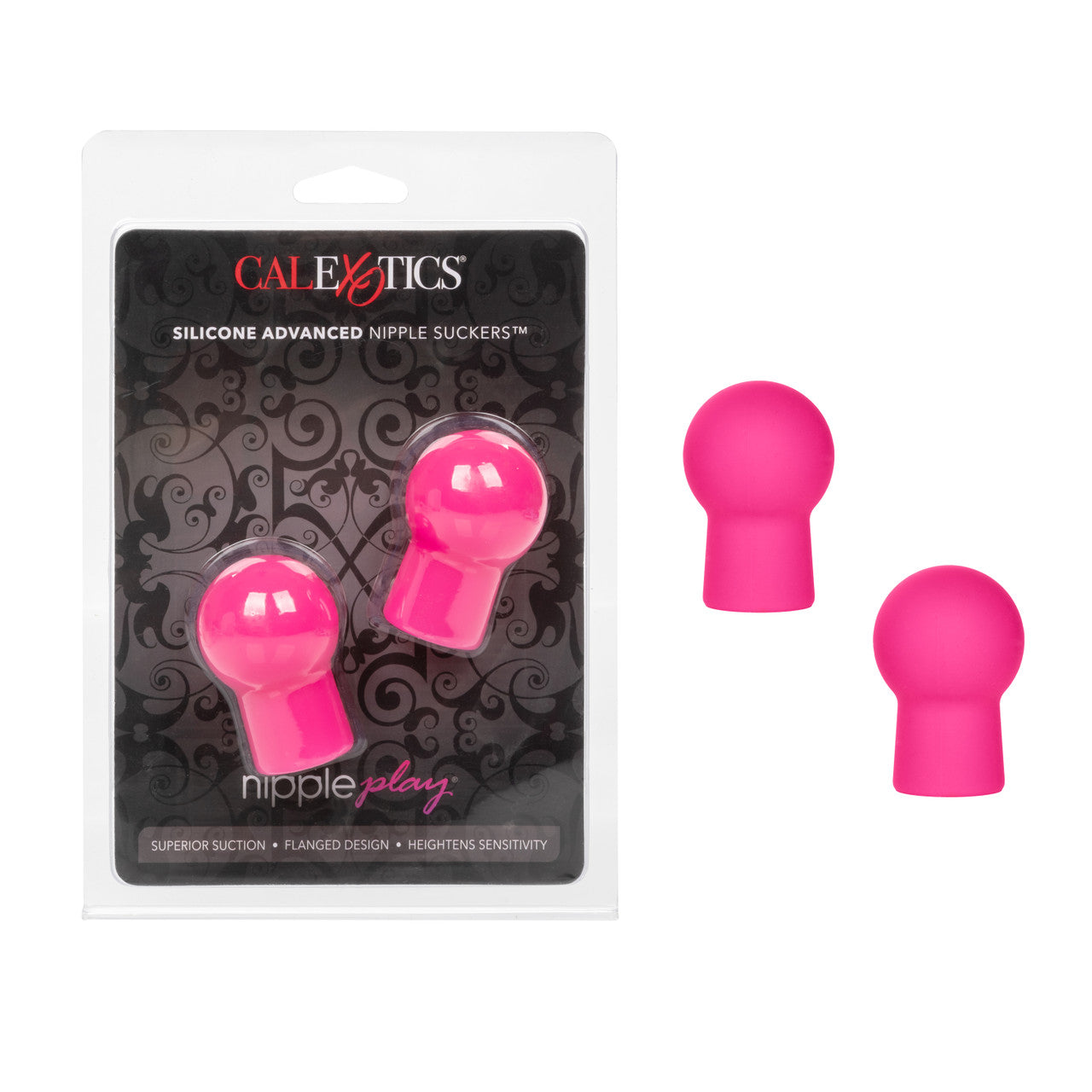 Nipple Play Silicone Advanced Nipple Suckers - Pink