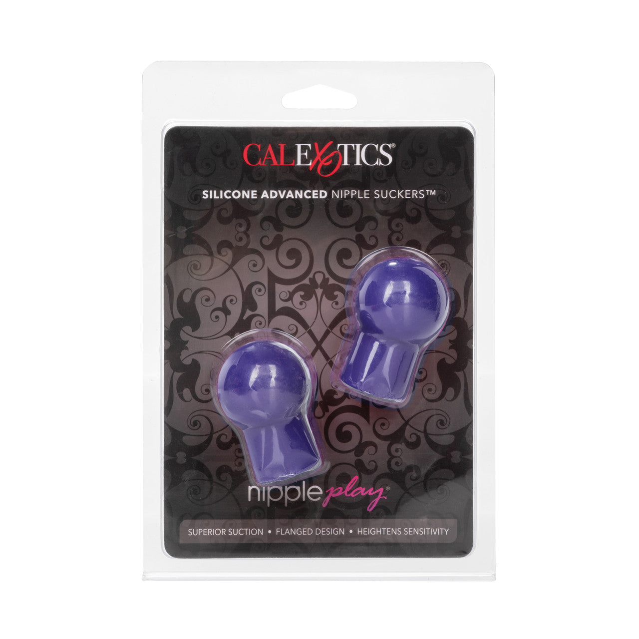 Nipple Play Silicone Advanced Nipple Suckers - Purple