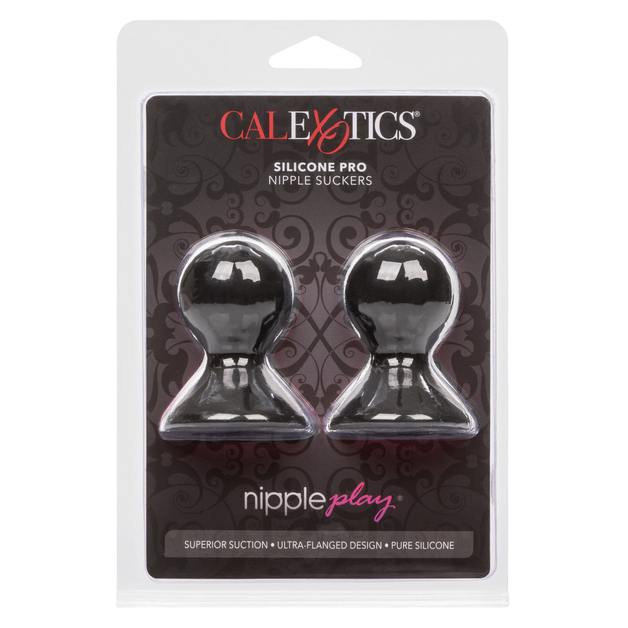 Nipple Play Silicone Pro Nipple Suckers - Black