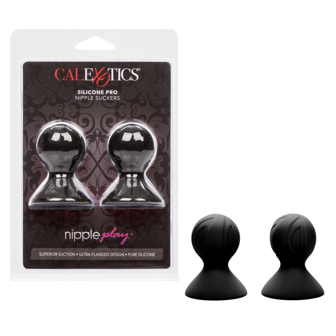 Nipple Play Silicone Pro Nipple Suckers - Black