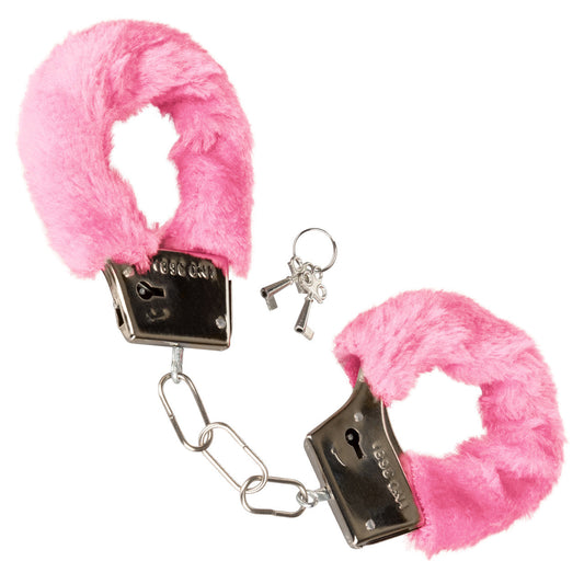 Playful Fluffy Furry Cuffs - Pink