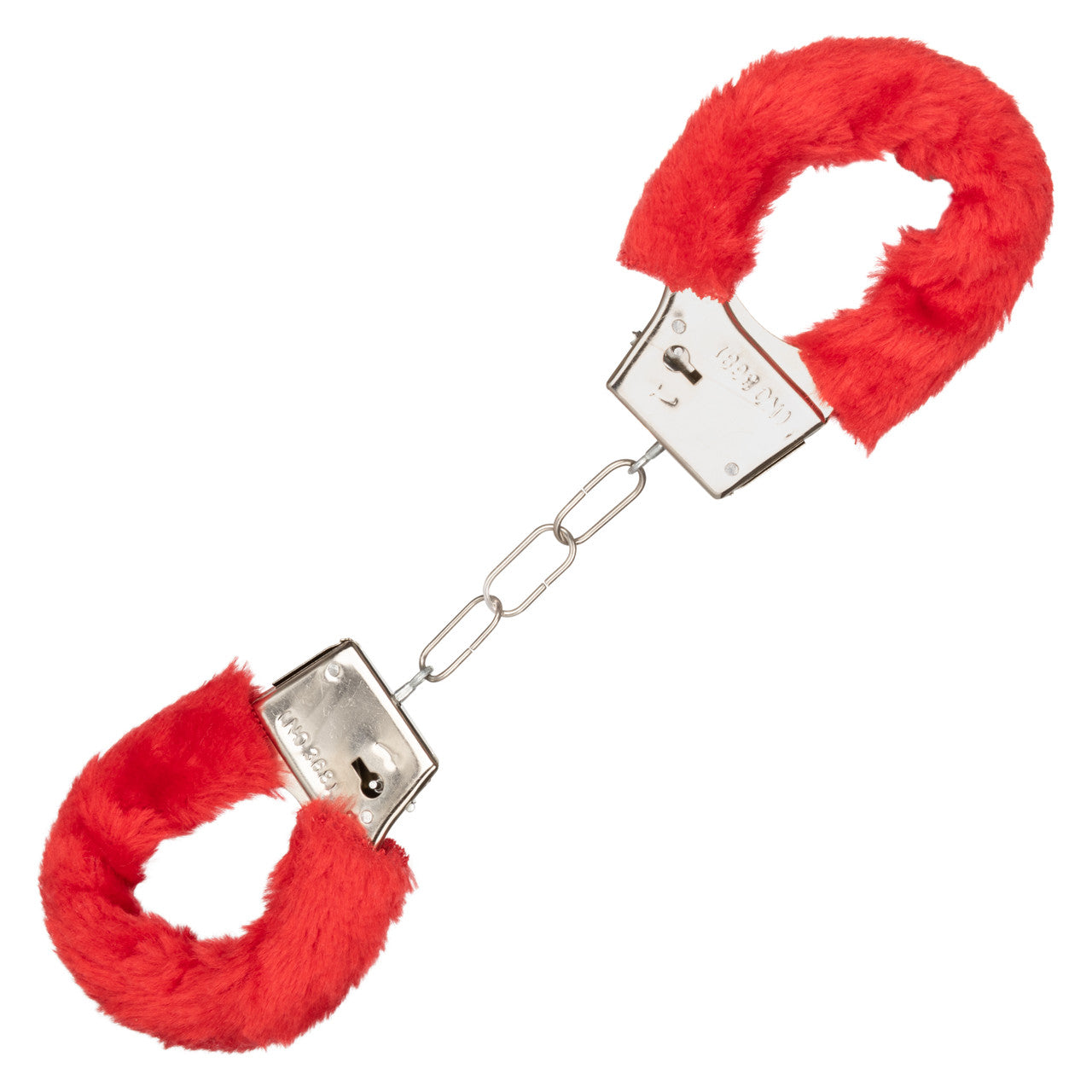 Playful Fluffy Furry Cuffs - Red