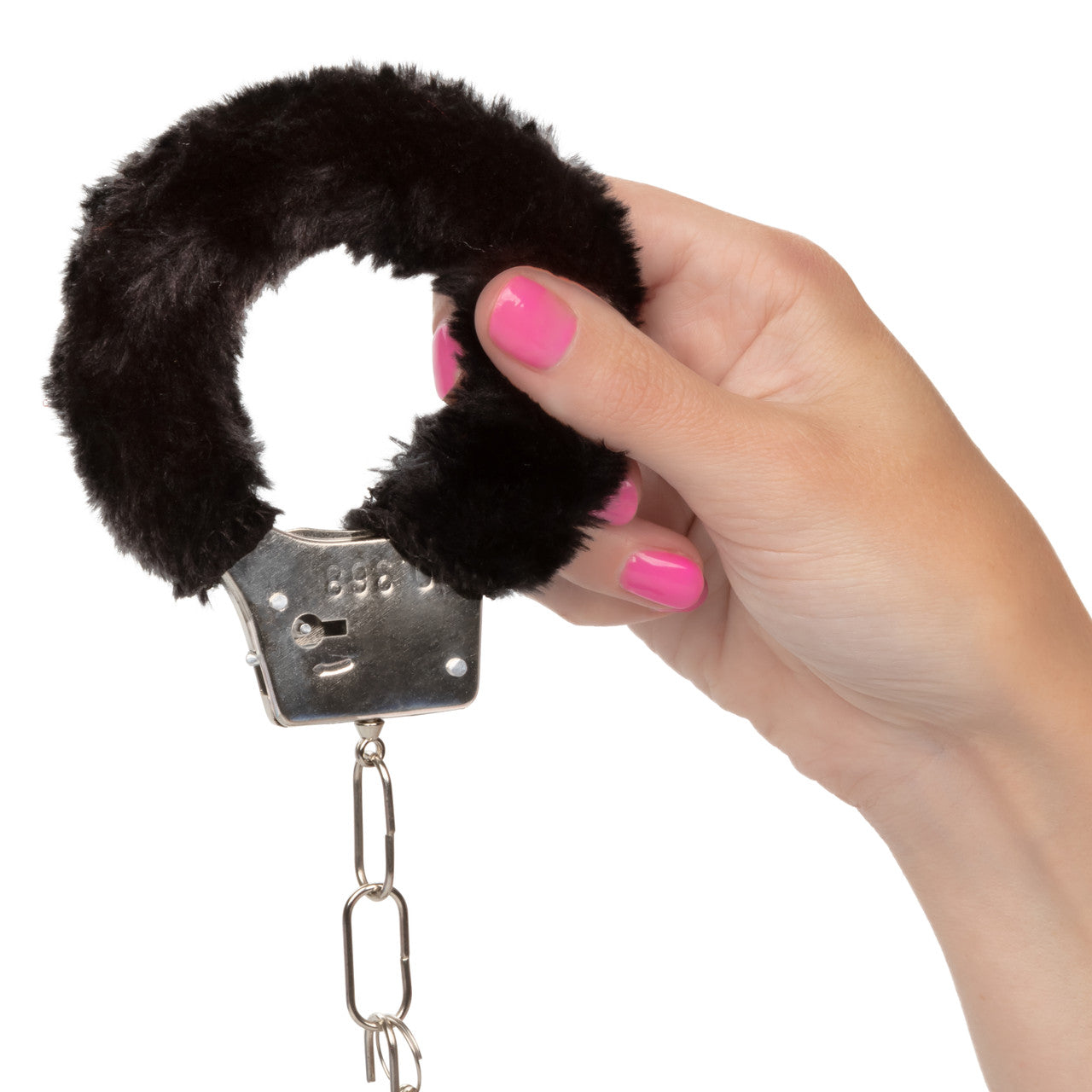 Playful Fluffy Furry Cuffs - Black