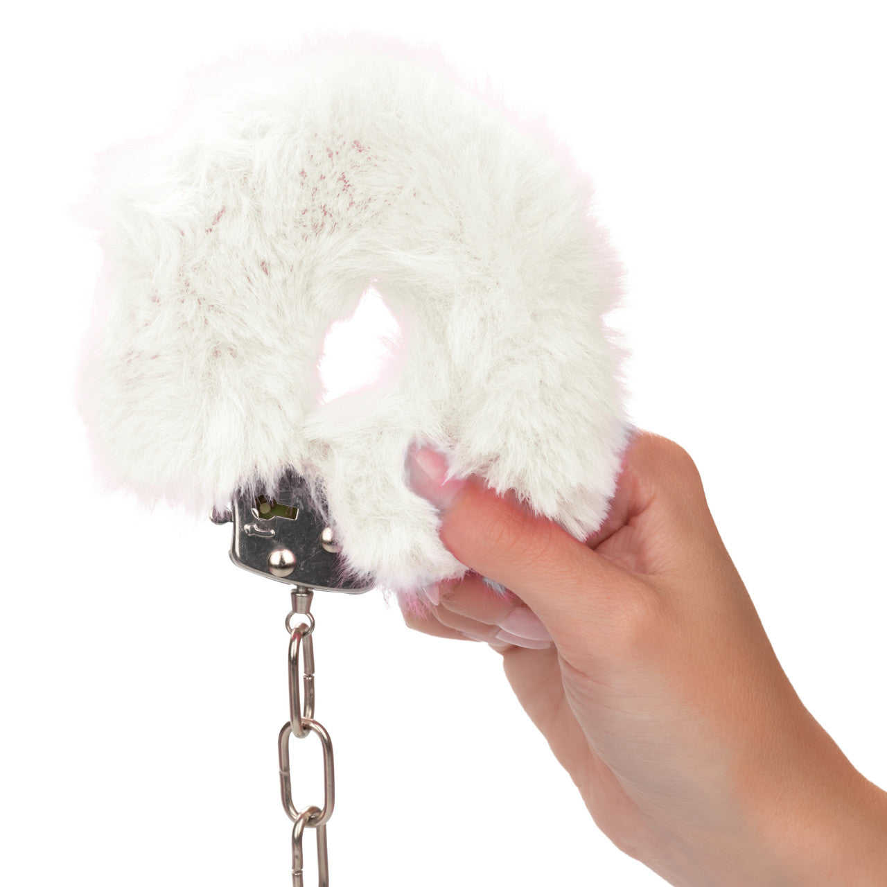 Ultra Fluffy Furry Cuffs - White