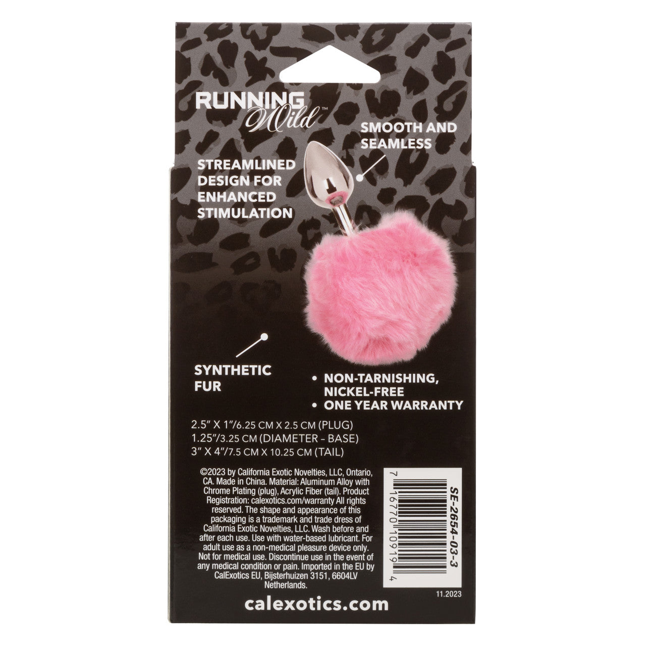 CalExotics Running Wild Pink Bunny Plug