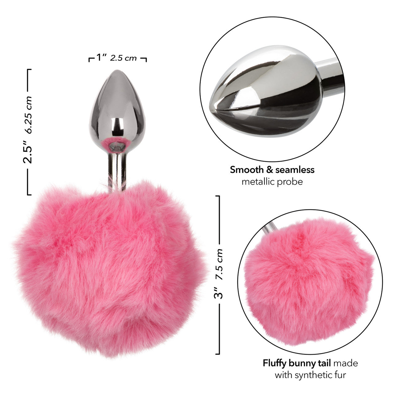 CalExotics Running Wild Pink Bunny Plug