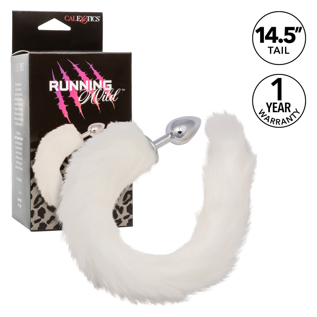 CalExotics Running Wild White Tail Plug