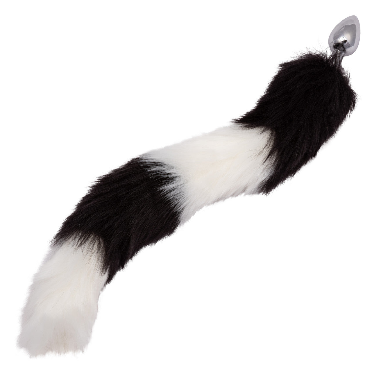 CalExotics Running Wild Black & White Tail Plug