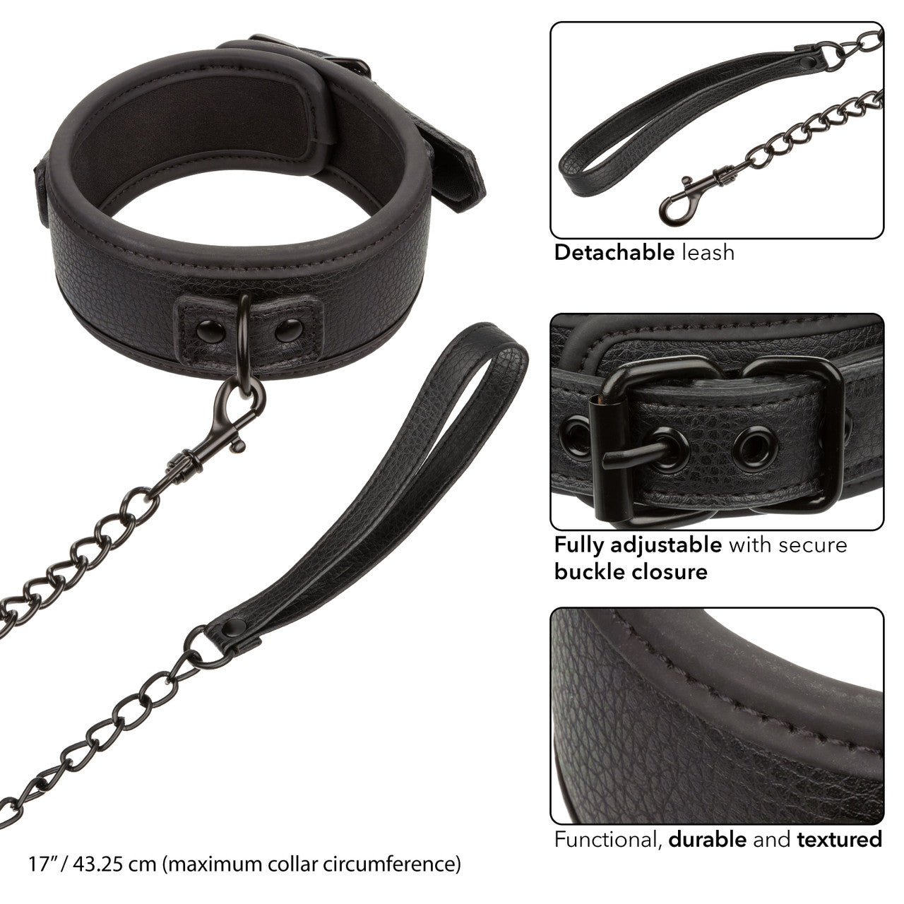 CalExotics Nocturnal Collection Collar & Leash