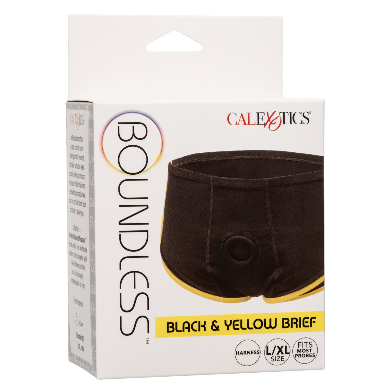 Boundless Brief Harness - Black & Yellow