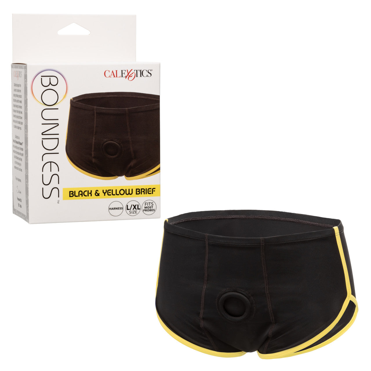 Boundless Brief Harness - Black & Yellow