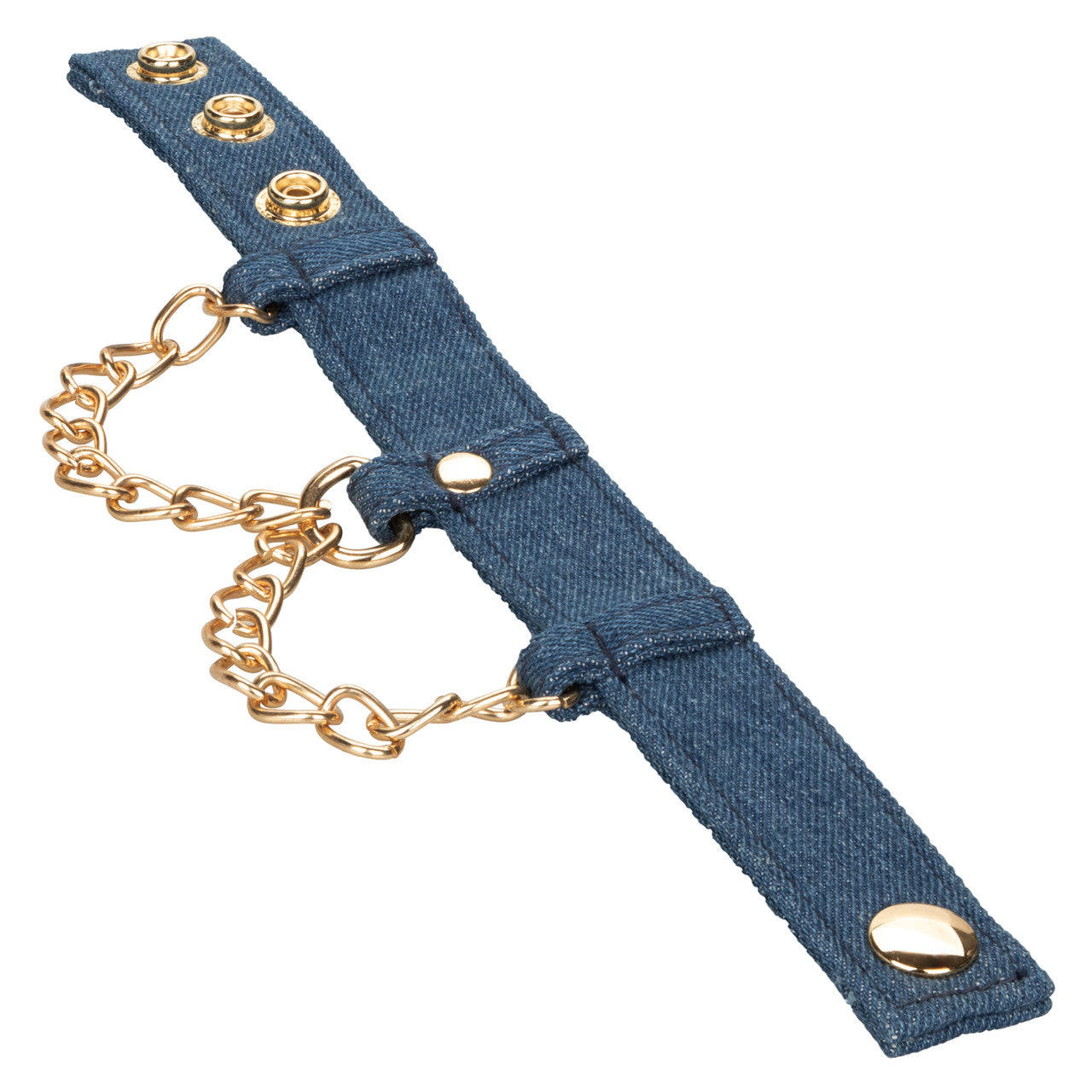 Ride 'Em Premium Denim Collection Wrist Cuffs - Thorn & Feather