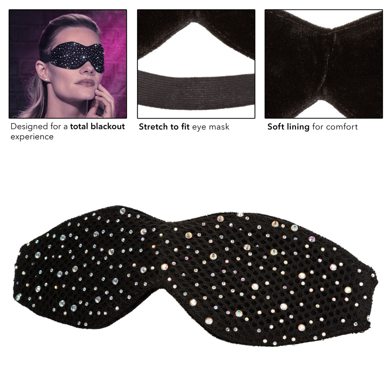 Radiance Blackout Eye Mask - Thorn & Feather