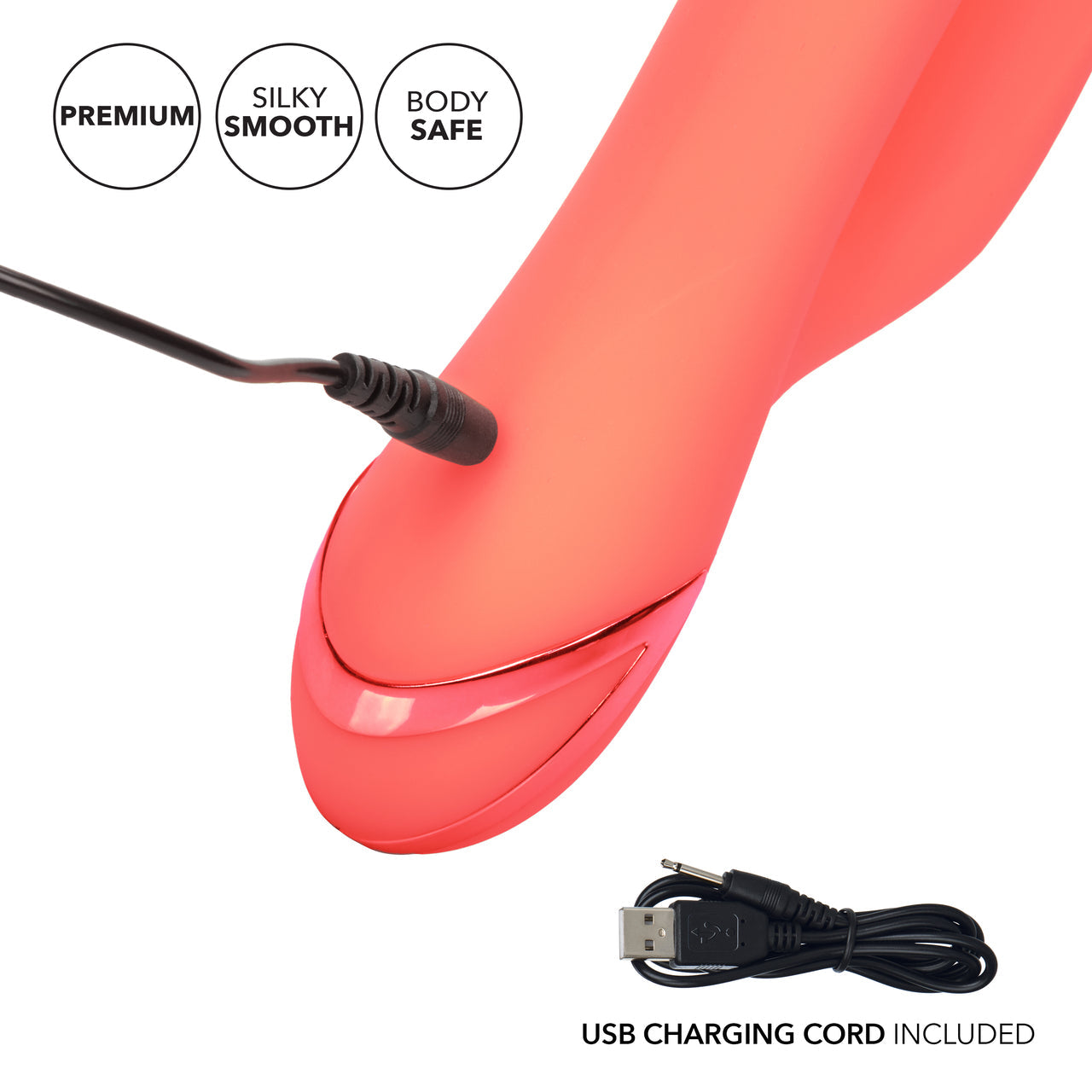 California Dreaming Orange County Cutie Rabbit Vibrator - Thorn & Feather