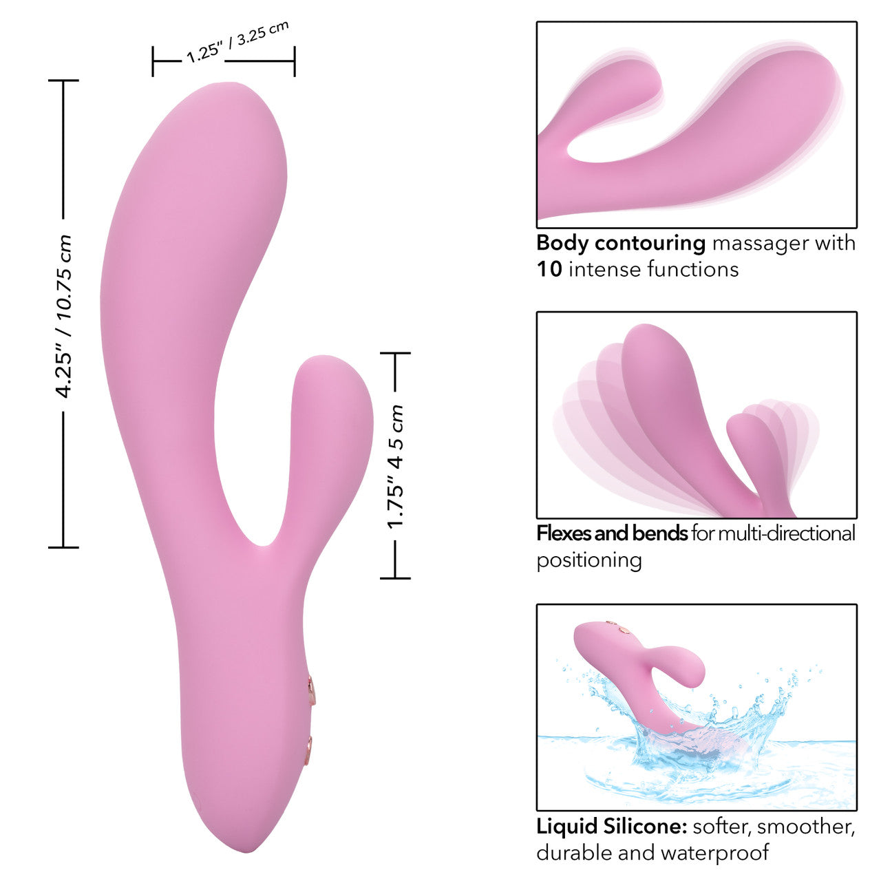 Contour Zoie Dual Massager - Thorn & Feather