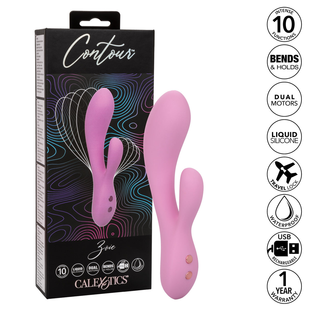 Contour Zoie Dual Massager - Thorn & Feather