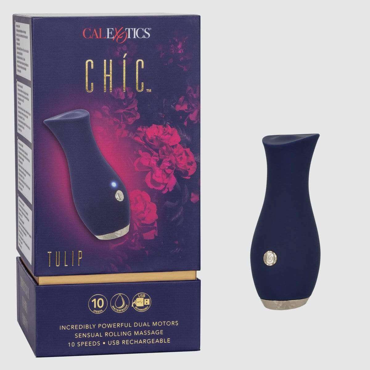 Chic Tulip 10 Speeds Dual Motors Massager - Thorn & Feather