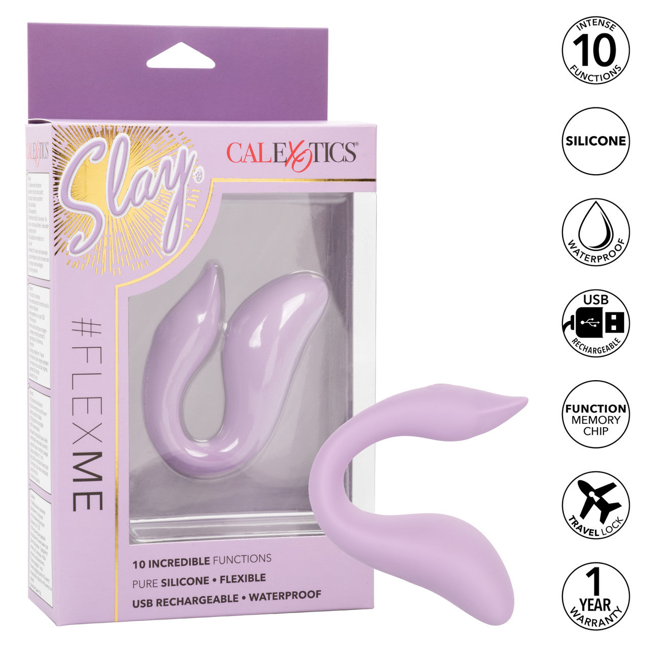 Slay #FlexMe Silicone Vibrator