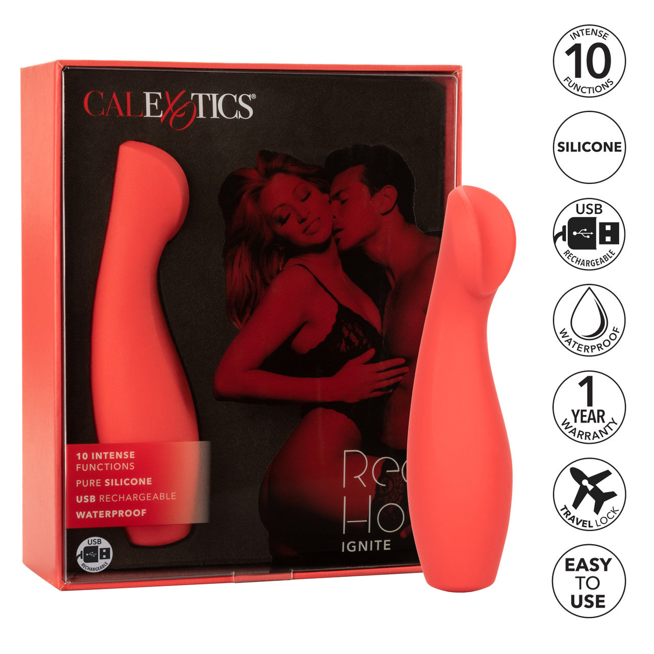 Red Hot Ignite Clitoral Vibrator