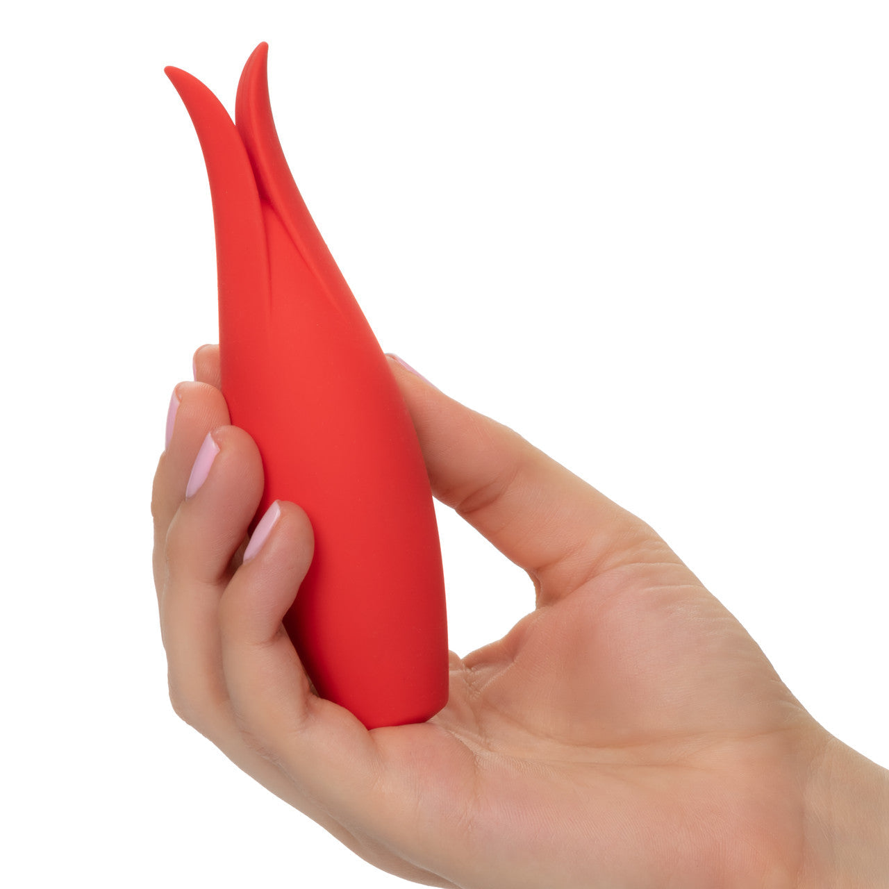 Red Hot Fury Silicone Rechargeable Clitoral Vibrator - Thorn & Feather