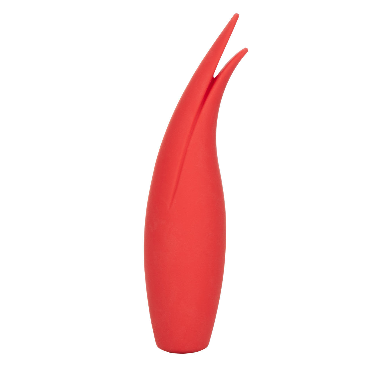 Red Hot Sizzle Silicone Rechargeable Clitoral Vibrator - Thorn & Feather