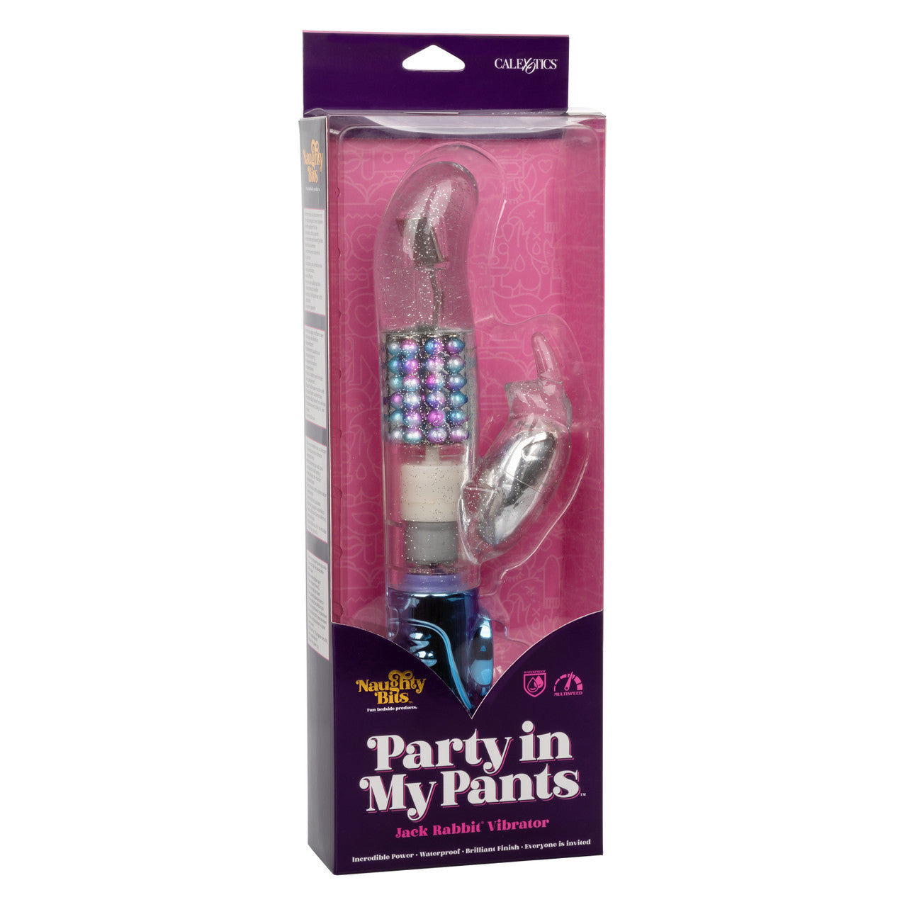 Naughty Bits Party in My Pants Jack Rabbit Vibrator