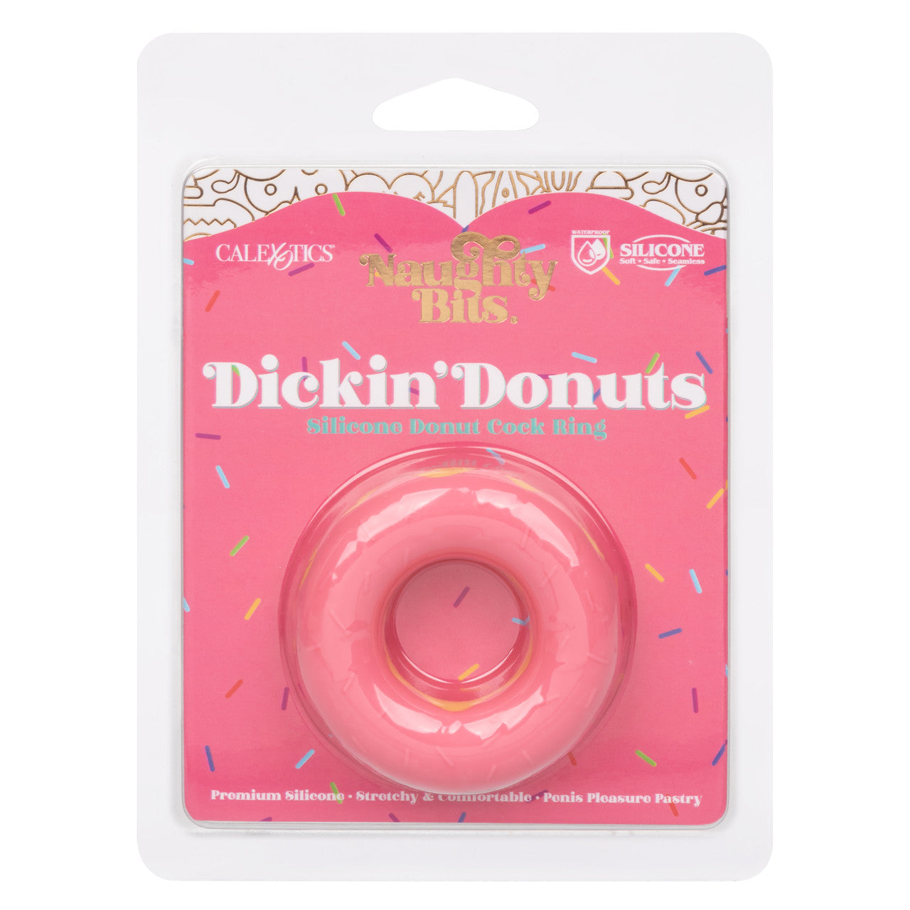 Naughty Bits Dickin’ Donuts Silicone Donut Cock Ring - Thorn & Feather