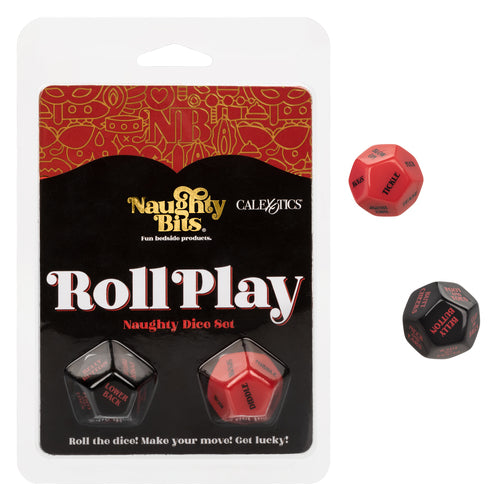 Naughty Bits Roll Play Naughty Dice Set - Thorn & Feather