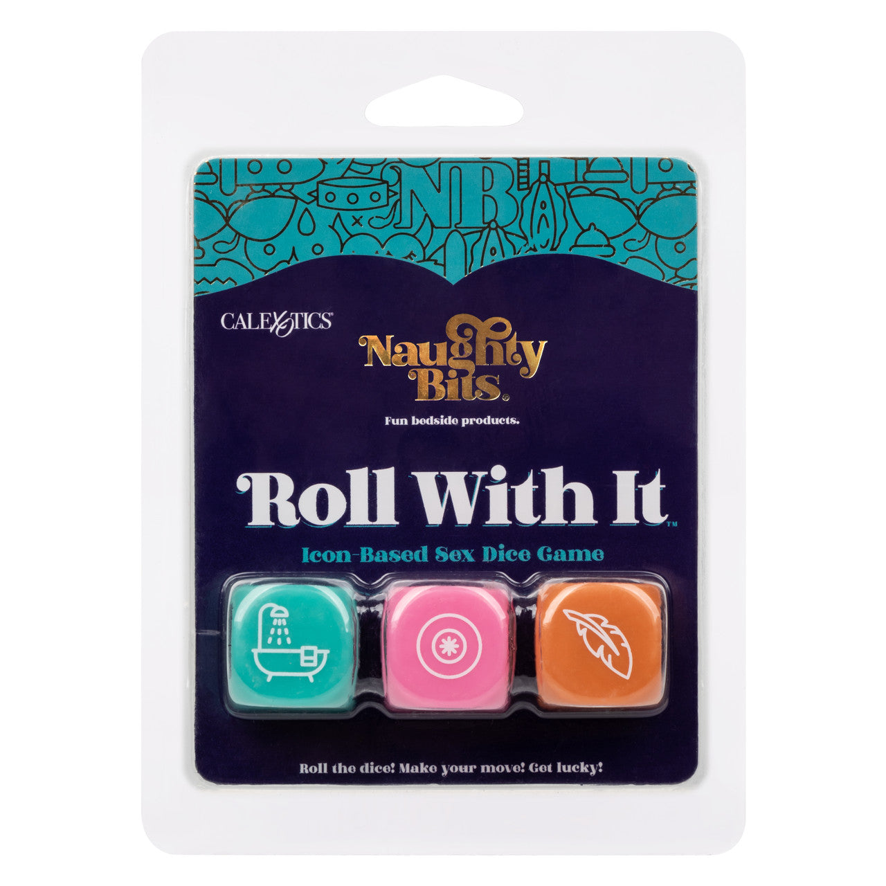 Naughty Bits Roll With It Icon Based Sex Dice - Thorn & Feather